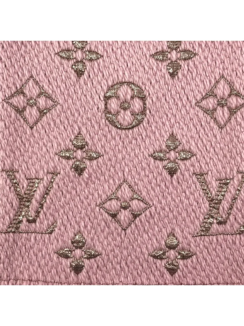 Louis Vuitton Echarpe Logo Mania Scarf Wool Silk